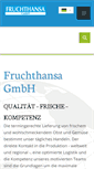 Mobile Screenshot of fruchthansa.de